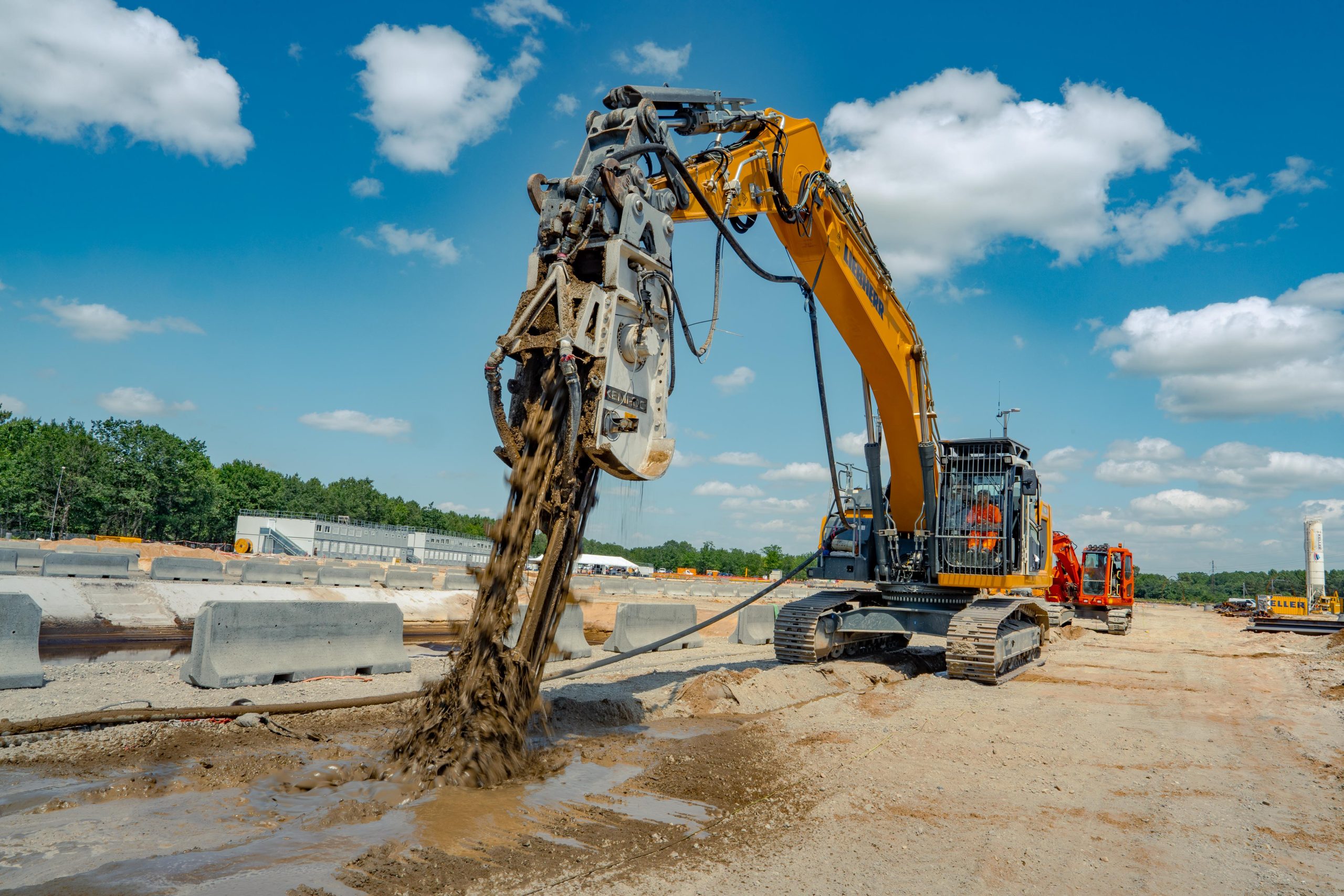 15 Linear Meters of Solid Sealing per Hour in Sand: How Kemsolid KSI7000_5 Built Watertight Cells for a New Train Maintenance Centre in France