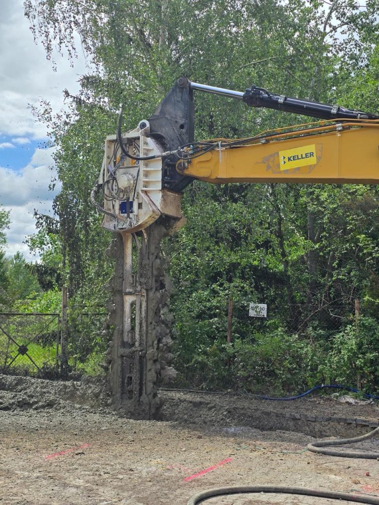 Shoring and Soil Stabilization Project by Kemsolid KSI 12000